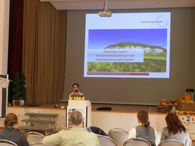 Vortrag von Antje Jahn, Landkreis Göttingen, Referat Nachhaltige Entwicklung/Tourismus